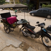 Our chariot for touring the temples of Angkor