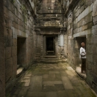 A monk in Baphuon