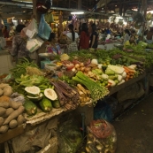 The markets in Siem Reap