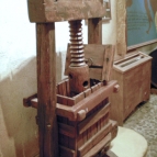 Oldest Basket Press at Koutsoyannopoulos Winery