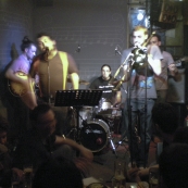 Jim playing with Spiros Grammenos at Cafe Alvastron
