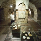 The crypt underneath the Church of Agios Dimitrios