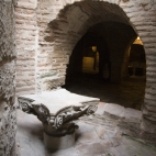 The crypt underneath the Church of Agios Dimitrios