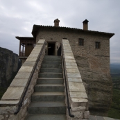 Moni Agias Varvaras Rousanou on top of the world