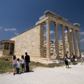 The Erechtheion in the Acropolis