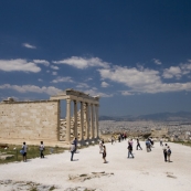 The Erechtheion in the Acropolis