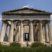 The Ancient Agora's Temple of Hephaestus