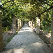 Walkway in the Greek National Gardens