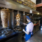 The best kebab shop on the planet located on Plateia Exarhion in Exarhia