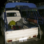 Our tuk-tuk from Luang Praban\'s airport