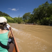 On the way from Tad Sae Waterfall back to the elephant village