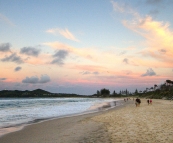 Sunset over Byron Bay