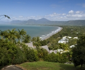 Port Douglas with the Macalister Range in the distance