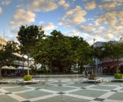 Panoramic of central Cairns