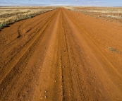 On our way through the Strzelecki Desert