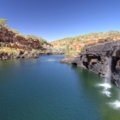 The swimming hole and plunge pool at Manning Falls