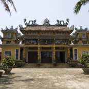 A Buddhist Temple in the countryside north of Hoi An