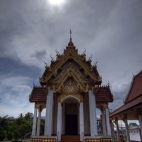 One of the many temples around central Vientiane