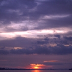 Mekong River sunset