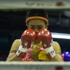 The ceremonies before each fight