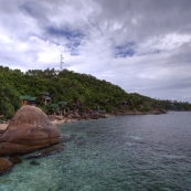 Our snorkeling spot at Cape Jeda Gang