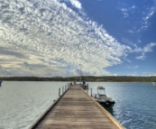 The Kalbarri boat harbour