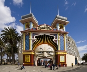 Lunar Park in Saint Kilda