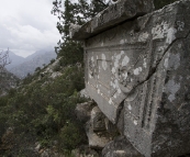 Termessos tombs in one of the necropolis