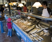 Fethiye's fish market