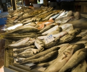 Fethiye's fish market