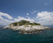 Tersane Island and its lighthouse