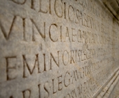 Inscriptions in the Library of Celsus