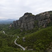 The road down past Moni Agiou Nikolaou Anapafsa