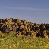 Beehive rock formations along the Jarnem loop walk