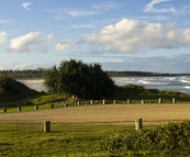 Our campsite at Lake Arragan in Yuraygir National Park