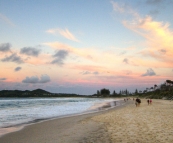 Sunset over Byron Bay