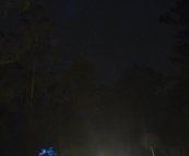 Lisa, Sam and Gina enjoying an amazing starry night by the fire in Mebbin National Park