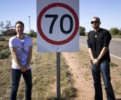 Sam and Todd on the way to Adelaide...