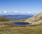 Lake Cootapatamba below Mount Kosciuszko