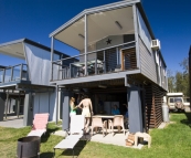 Our humble abode on the water's edge at Lake Conjola