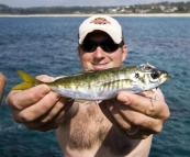 Jarrid and a Yellowtail near Mollymook