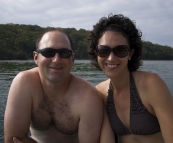 Jarrid and Jacque at Lake Conjola