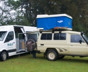 Camping in the rain in Kangaroo Valley