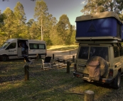 Camping at Euroka