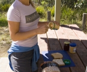 Making lunch at Gloucester Tops in Barrington Tops National Park