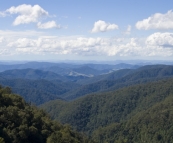 The view toward the coast from Gloucester Tops in Barrington Tops National Park