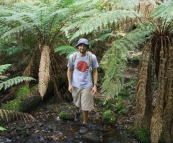 Sam on the Gloucester Falls hike