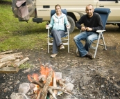 Camping at Gloucester River campsite