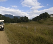 Picturesque farmland on the drive out of Barrington Tops National Park