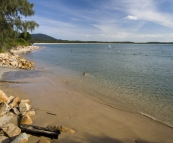 Beautiful beach at Arakoon